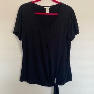Black Vneck
